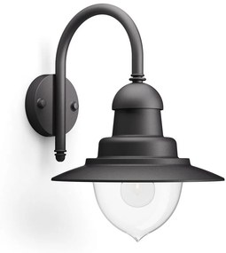 Philips 01652/30/PN - Kültéri fali lámpa RAINDROP 1xE27/60W/230V IP44
