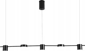 Mennyezeti Lámpa Függeszték Csillár Fekete Led