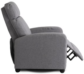 TV és Relaxfotel Szürke Színben. DANNY