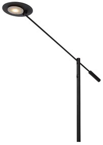 Lucide 19766/09/30 - LED Dimmelhető állólámpa ANSELMO LED/9W/230V fekete