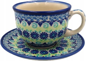 Csészealjjal 200 ml Kerámia Boleszláv ajándék