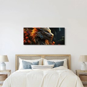 Kép - Sárkány (120x50 cm)