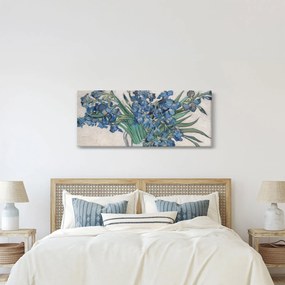 Kép - Vincent van Gogh, Irises, reprodukciók (120x50 cm)