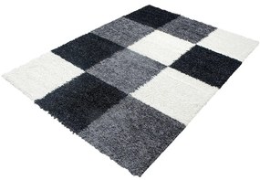 Fekete-fehér szőnyeg 80x150 cm Life – Ayyildiz Carpets
