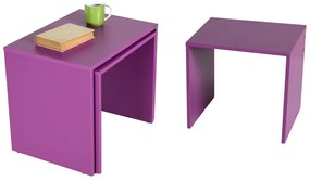 SHP Purple tárolóasztal, 3 db