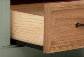 Világoszöld borovi fenyő TV-állvány 160x50 cm Selma – Støraa