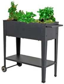 Mozgatható fém virágtartó- Garden Pleasure