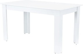 Yorki Standard étkezőasztal 140x80 cm fehér
