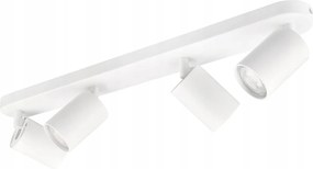 Kyotech Fehér Led reflektor 4 izzós, matt, fehér,