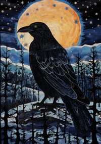 Poszter 70x100cm Hollófogó