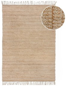 Natúr színű szőnyeg 60x110 cm Levi – Flair Rugs
