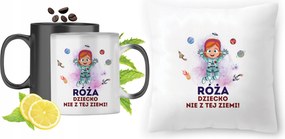 Rózsa Mágikus bögre fényképes nyomott mintás párna szett