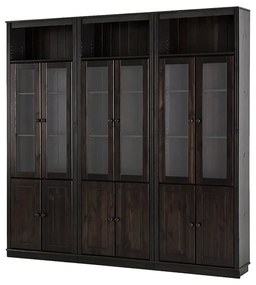 Barna borovi fenyő tálalószekrény 518x223 cm Anita – Støraa