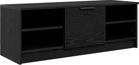 vidaXL TV szekrény Fekete tölgy 102 x 35 x 36,5 cm Faanyag