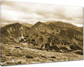 Képek 100x70 Tátra Lengyel hegyek Kilátás