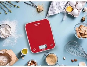 Tefal - Konyhai mérleg OPTISS 2xAAA piros