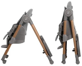 Maxi-Cosi - Gyermek étkezőszék MINLA PLUS szürke