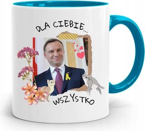 Kék Bögre Elnök András Duda Az Ön Számára