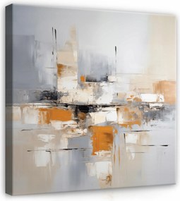 Vászonkép Absztrakt Modern Négyzet Vászon Fal Nappali 40x40