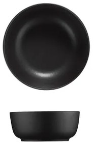 24 darabos étkészlet fekete/porcelán