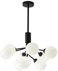 Musa fekete-fehér függőlámpa, magasság 102 cm - SULION