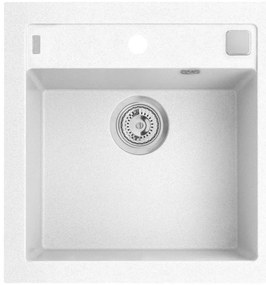 ALVEUS 1128395 - Mosogató FORMIC 52x51 cm gránit/fehér