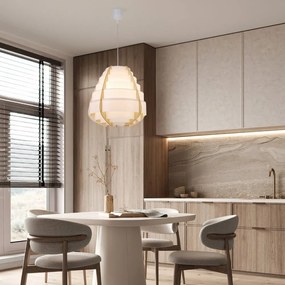 Fehér függőlámpa Nagoja – Candellux Lighting