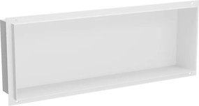 Mexen X-Wall-NR süllyesztett polc perem nélkül 60 x 20 cm, fehér - 1921602010