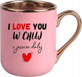 Bögre Rózsaszín Elegáns Ajándék Nőnapra És Love You W C***