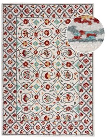 Piros-kék kézi szövésű gyapjú szőnyeg 160x230 cm Iris Traditional – Flair Rugs