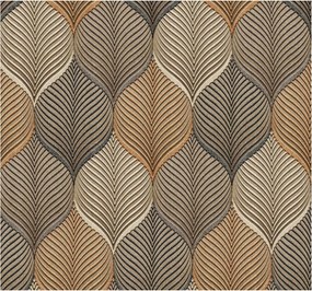 Méteres szövet Soft Puha Mesh Barna 9477