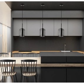 Fekete függőlámpa ø 15 cm Jonera – Candellux Lighting