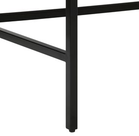 Konzol asztal 100x55x75 cm Tömör durva fa mangó