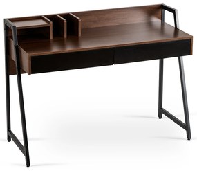 Cass íróasztal 120 cm sötétbarna