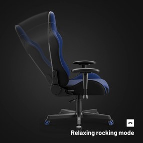 Diablo X-Starter sötétkék szövet játék szék