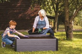 Keter Maple virágágyás 106 x 106 x 32 cm, szürke