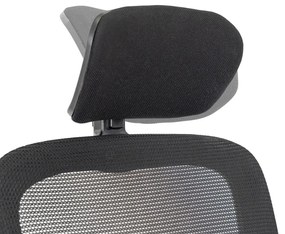 Flexo ergonomikus irodai forgószék deréktámasszal fekete