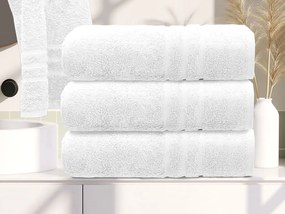 Classic fehér fürdőlepedő 70 x 140 cm, 100% pamut