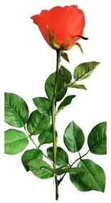 Műrózsa, piros, 69 cm