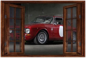 Poszterek 90x60 Piros Alfa Romeo