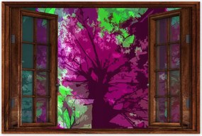 Poszterek 60x40 Absztrakt Fák Ősz