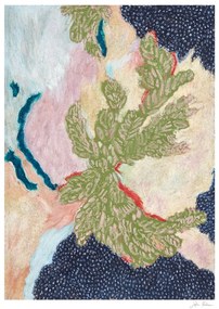 Poszter 50x70 cm Little Green – Sofie Rebecca Iversen – The Poster Club