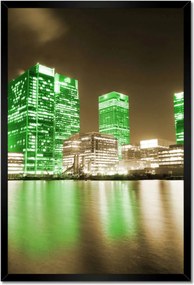 Poszterek keretben 40x60 London zöld épületei