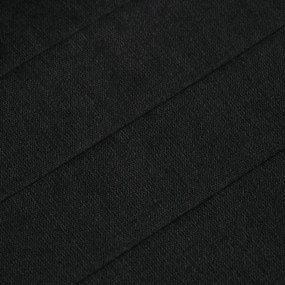 Jídelní židle, černá, látka, DCL-V5031 BK2