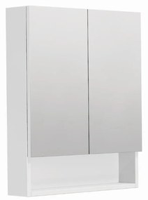 Tükörszekrény SAT Cubeway 60x14x72 cm laminált fehér fényű GALCU60BL