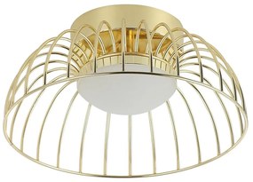 LED mennyezeti lámpa BETSY LED/12W/230V átm. 25 cm aranyszínű