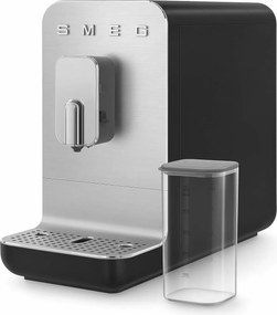 SMEG Automatický kávovar BCC13 na cappucino 19 barů s dávkovačem mléka, 1,4l, černá - Smeg