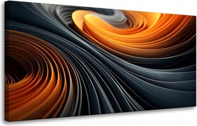 Vászonkép Absztrakt Örvény Spirálok 80x40