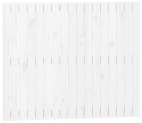 fehér tömör fenyőfa fali fejtámla 108x3x90 cm