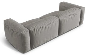 Világosszürke moduláris kanapé 240 cm Martina – Micadoni Home